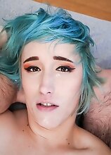 Watch Nikki Mayhem enjoying every moment as Epic fucks her sexy ass hard until he cums all over her face!