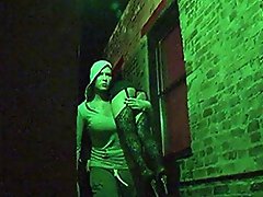 Hard Danni robs and fucks a tgirl